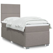 Giroletto a Molle con Materasso Tortora 90x200 cm inTessuto 3290368