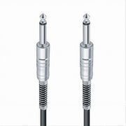 Trade Shop - Cavo Collegamento 2 Jack 6.5 Mm Mono 1.8 Mt Cavo Microfono Audio Stereo Jjack-01 -