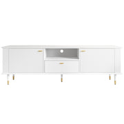 Mobile TV con 2 ante; 1 cassetto; 1 vano e passacavi per soggiorno 170×36×54 cm