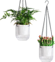 Set di due vasi da giardino da appendere 11,5 cm per piante da appendere esterni vaso da appendere per piante vaso da appendere per interni vaso da appendere per piante da appendere