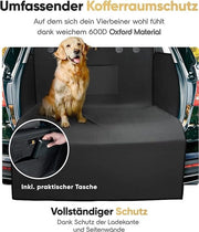 Protezione del Bagagliaio Universale per Cani, Bagagliaio Copriporta Coprimat Bagagliaio per Cani con Protezione di Ricarica e Protezione Lato, Impermeabile & Antiscivolo