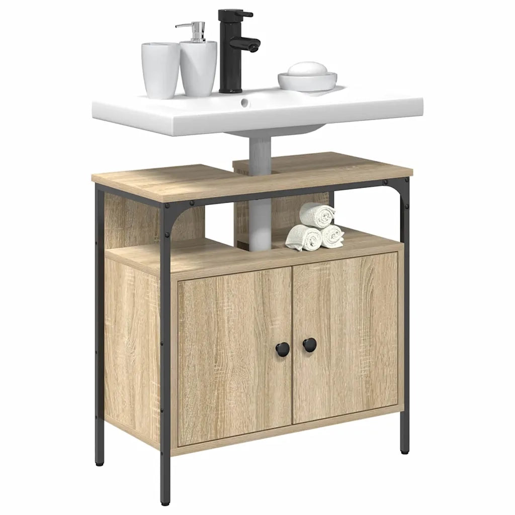 Mobile da Bagno Beige 60 x 30 x 60 cm Legno multistrato 868042
