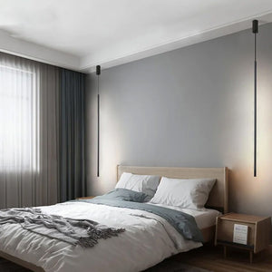 Lampada Da Soffitto Led App1413-c Black 100cm