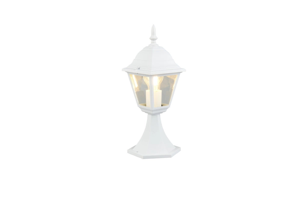 Paletto da giardino LIVENZA bianco E27 IP44 Trio