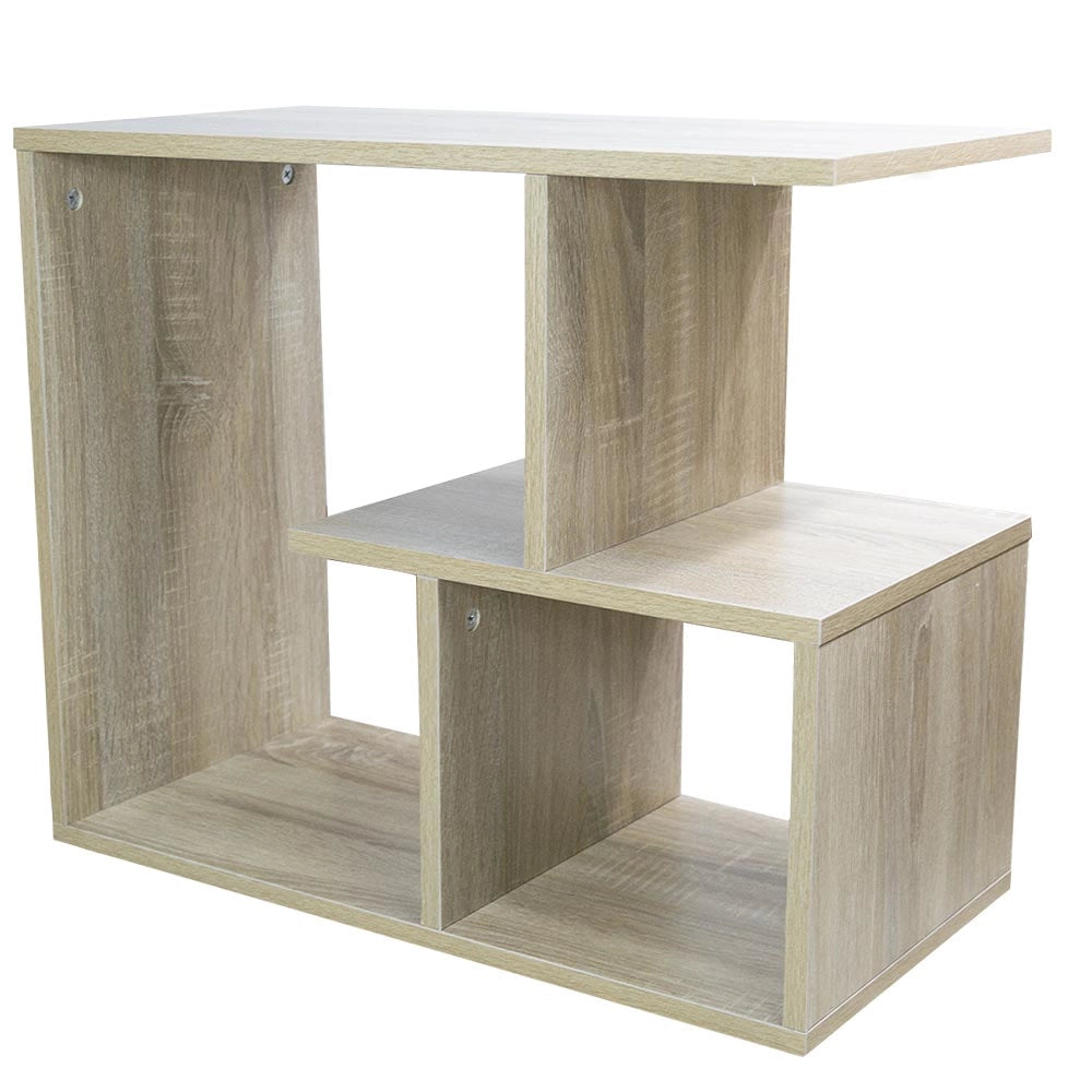 Tavolino Design Moderno 5 Ripiani 60x30x50cm Casa Ufficio Beige