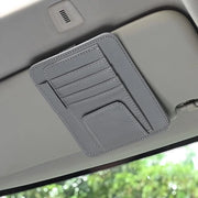 Cassetto di stoccaggio per ombrello per auto, sacchetto multifunzionale di stoccaggio per accessori di interni dell'auto. Cassetto di stoccaggio per ombrello per documenti, penne, chiavi e accessori interni (grigio).