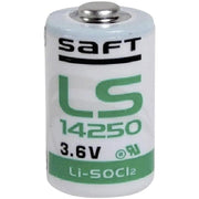 Batteria al litio saft ls 14250 3,6v 1/2 aa alta affidabilità