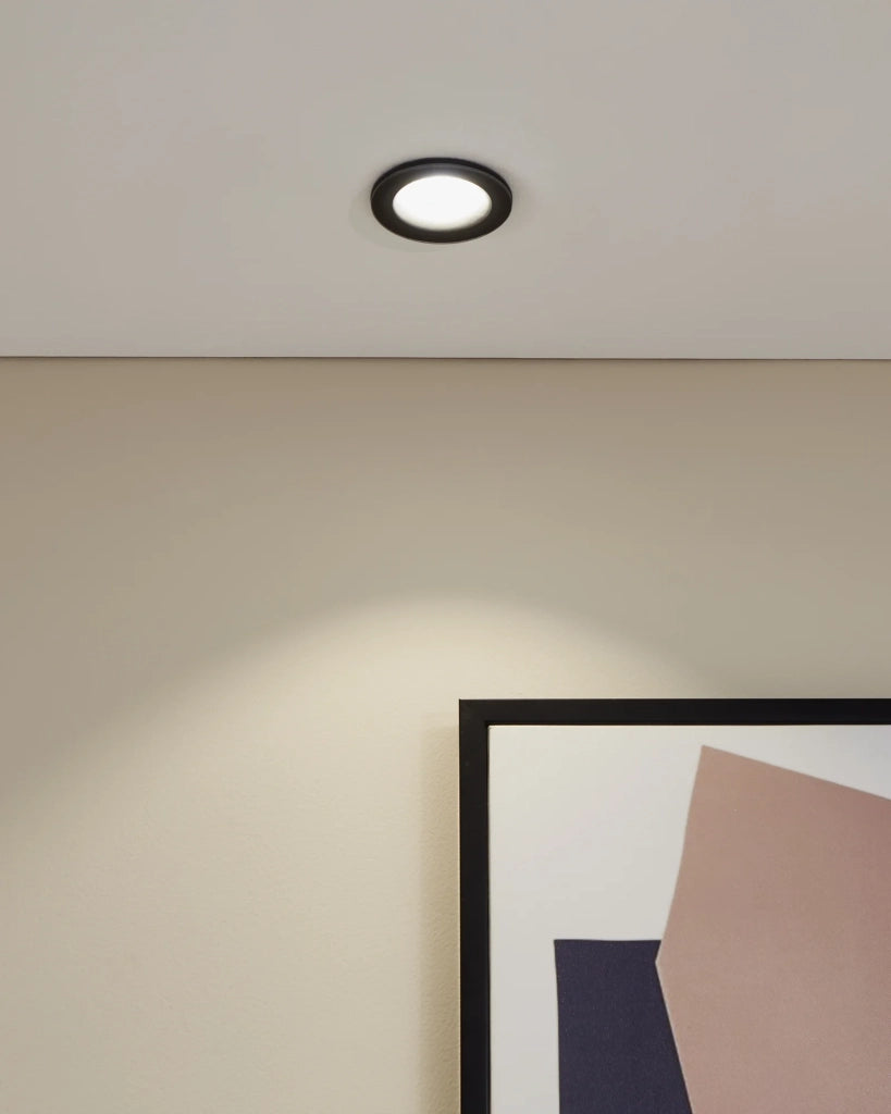 Faretto Incasso Moderno Salabate Alluminio Nero Led 5W 540Lm Ip65