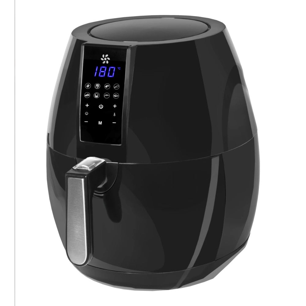 Trade Shop - Friggitrice Aria Calda Digitale Senza Olio Airfryer 7 Lt Frigge Cuoce 1800w -