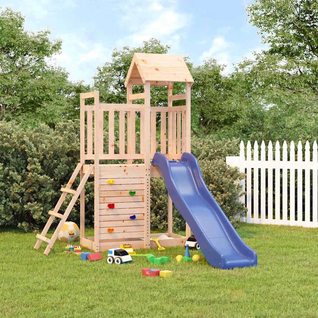 Set da Gioco da Esterno in Legno Massello di Pinocod mxl 126627