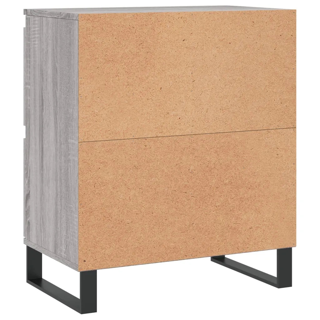 Credenze 3 pz Grigio Sonoma in Legno Multistrato 3190211