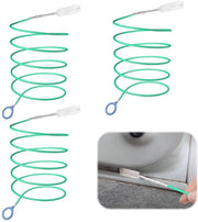 Kit di pulizia 3 in 1 per tetto scorrevole, spazzola flessibile per scarico, spazzola per tubo extra lunga, spazzola di pulizia 3 m, per auto, tetto scorrevole, serbatoio di carburante, frigorifero, lavavetri, scarico di carburante.
