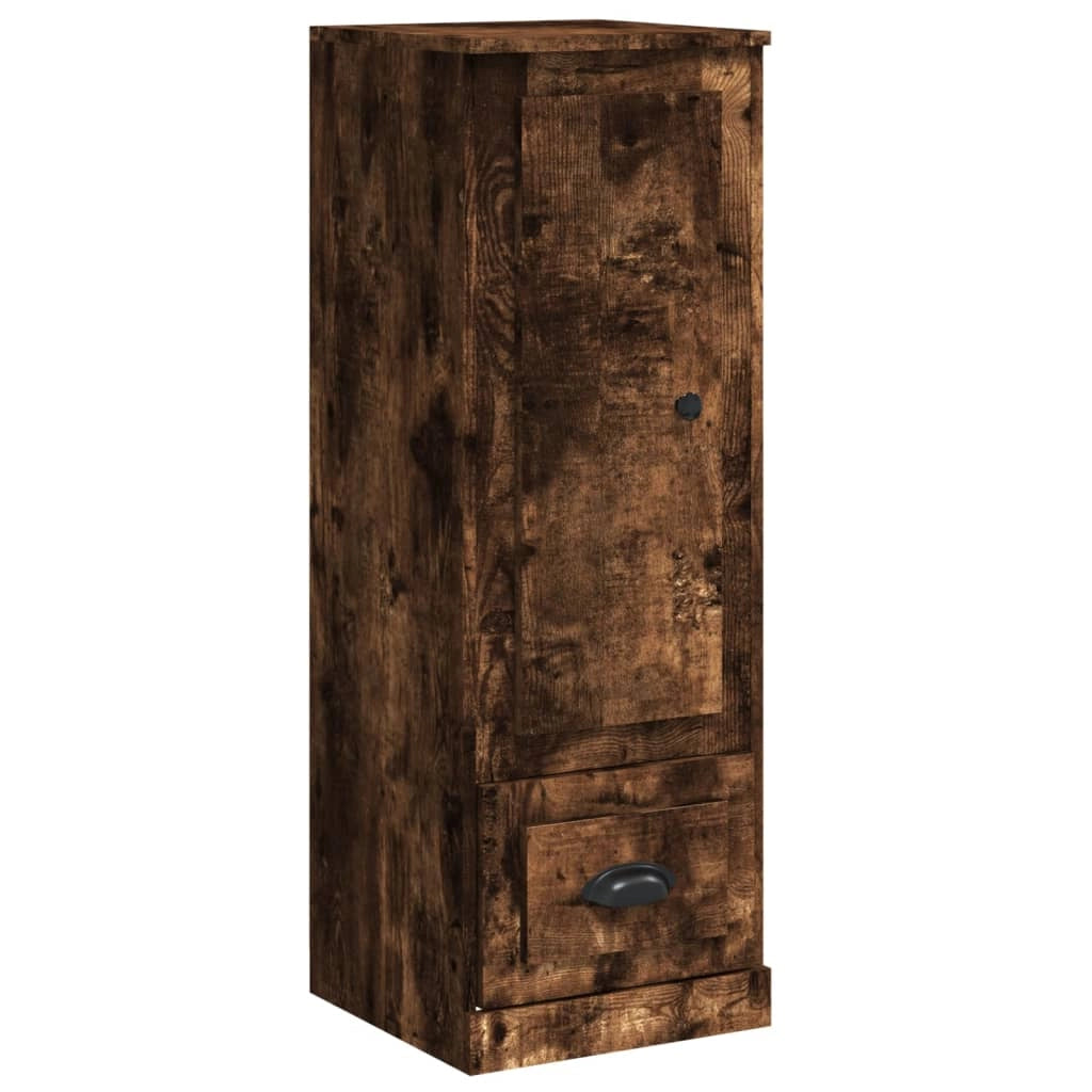 Buffet credenza cassettiera mobiletto mobile contenitore organizer cucina soggiorno salotto alto 36 x 35,5 x 103,5 cm legno ingegnerizzato marrone 02_0033349