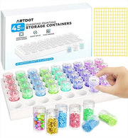 Set di accessori per diamantare 45 pezzi con base protettiva e attrezzi, scatola di conservazione per diamantare per adulti