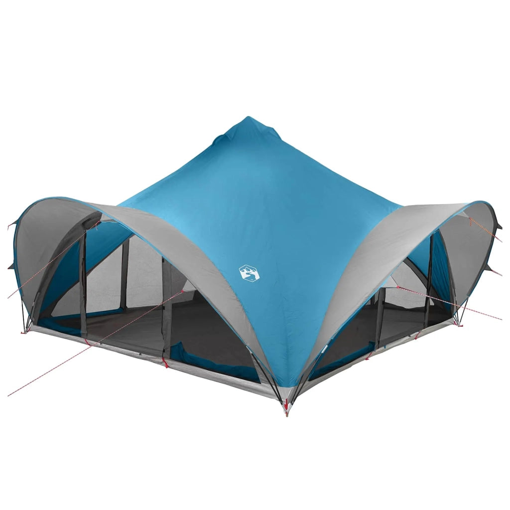 Tenda Tipi con tetto Blu 18 Persone Poliestere e Acciaio 42028620