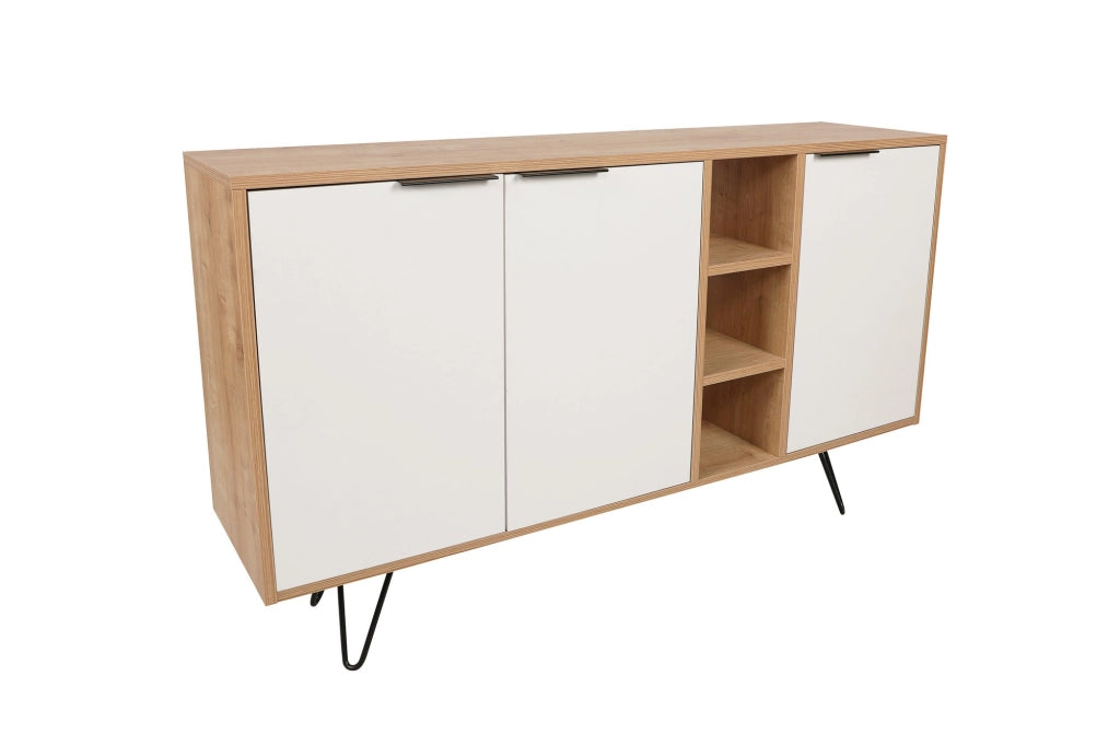 Consolle in legno "Clara" 142 x 35,6 x 83 cm - Rovere