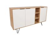 Consolle in legno "Clara" 142 x 35,6 x 83 cm - Rovere