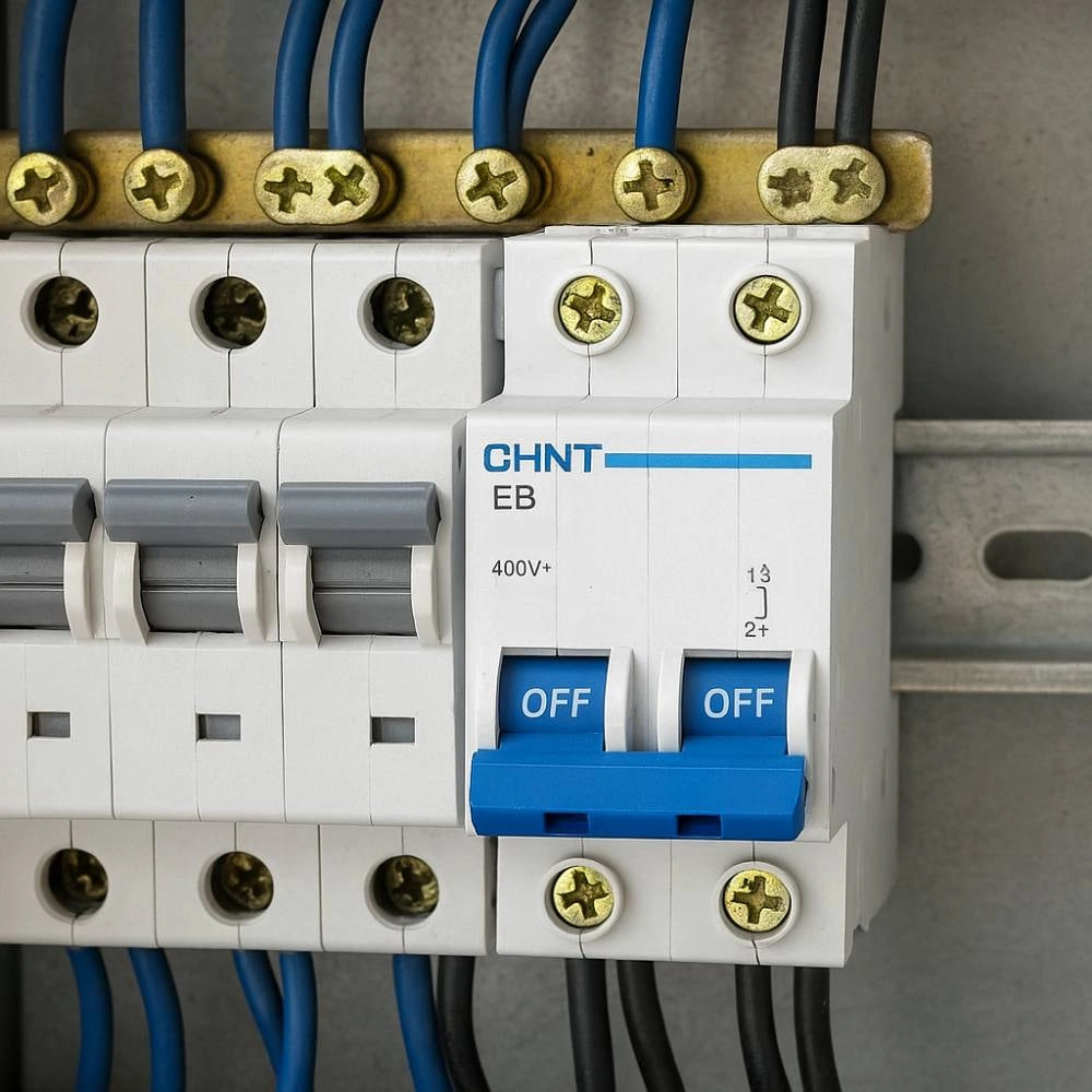 Chint interruttori magnetotermici 1p+n curva c 4,5ka serie eb 2 moduli *** ampere 20 ampere, confezione 1