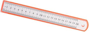 Misuratore Lineare 20 cm - Acciaio Inossidabile - Misurazioni Precise - Tegola/Progettazione - Leggero - Progetto Duraturo - Righello