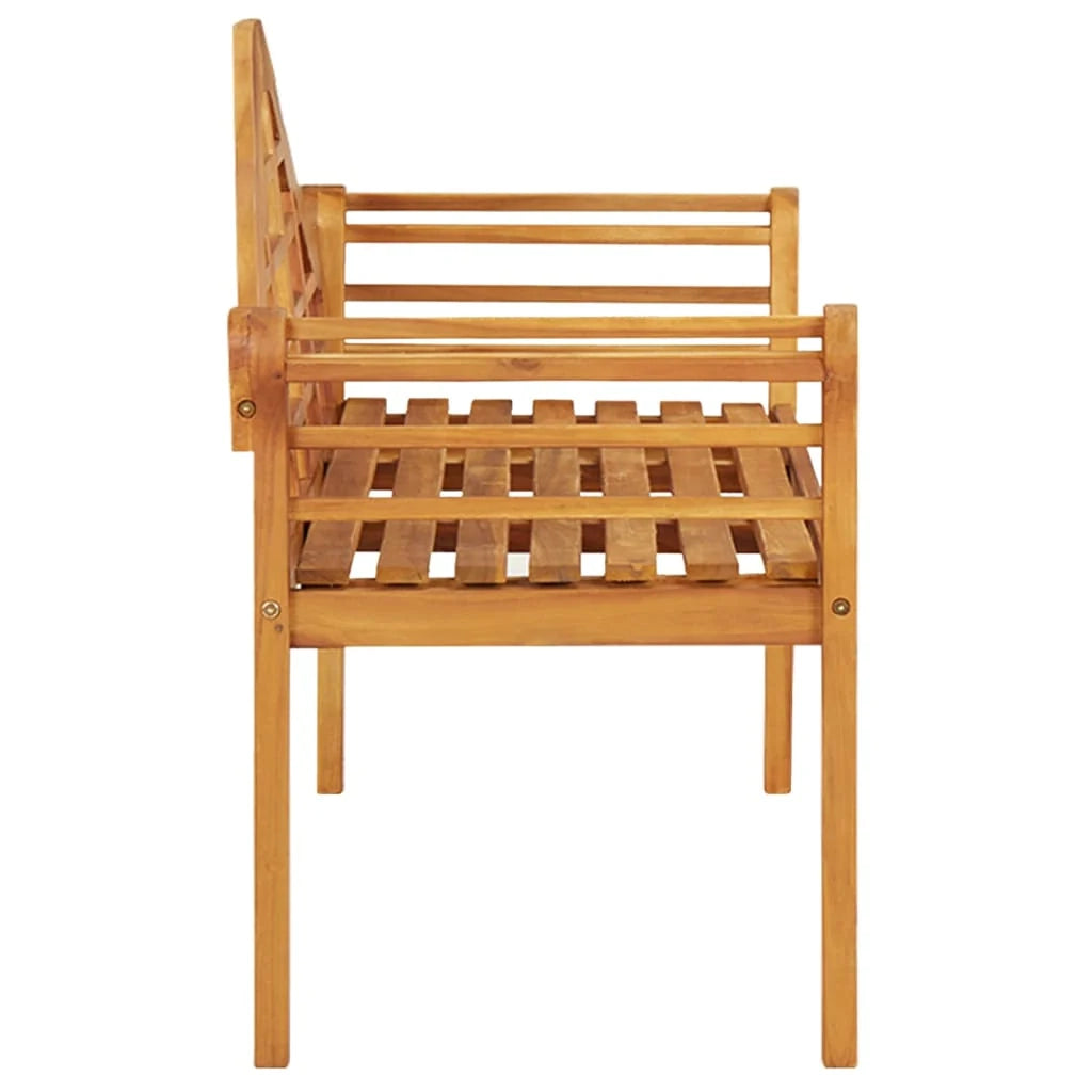 Panca da giardino mobili da esterno terrazza 125 cm legno massello di acacia 02_0011231