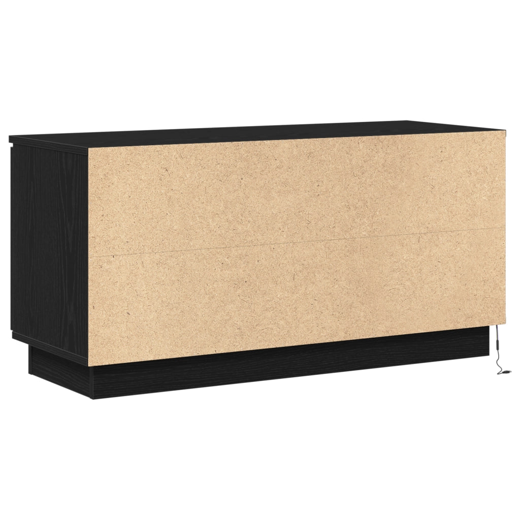 Mobile TV Nero 100x38x49 cm Legno ingegnerizzato