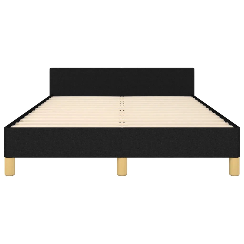 Giroletto senza Materasso Nero 120x200 cm Tessuto 3124962