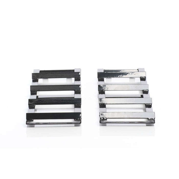 Prolunghe per rampe di carico 2x400kg Estensioni per rampa carrabile auto 650x195mm Acciaio