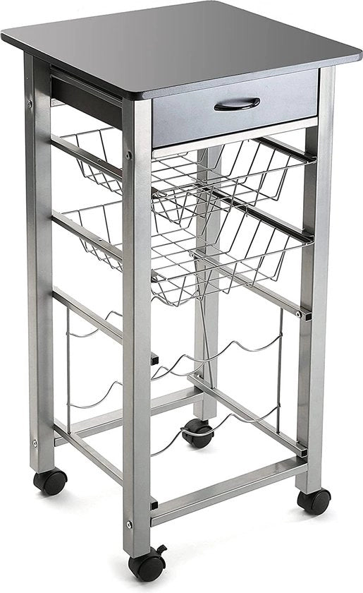 Carrello da cucina, carrello da servizio, mensola da cucina