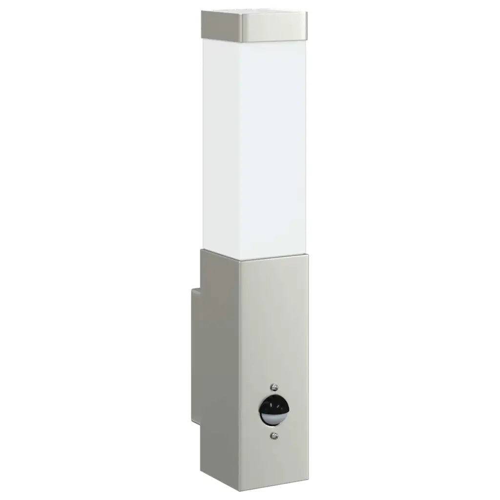 Lampada da Parete Esterna Argento 10.5 x 6 x 33 cm CFW8620235
