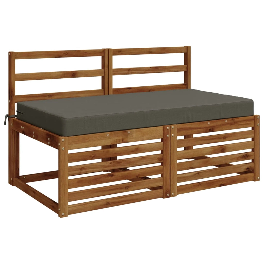 Cuscino per la seduta SOEST 100% Poliestere Grigio 946799