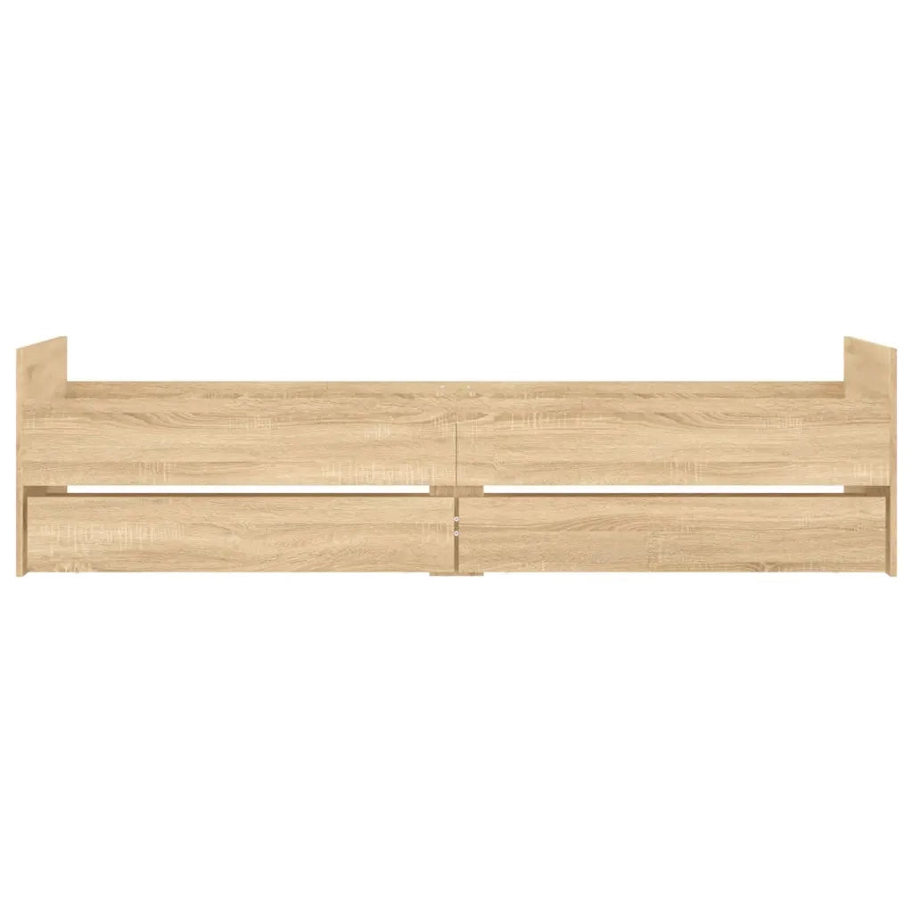 Giroletto con Cassetti Rovere Sonoma 90x190 cm