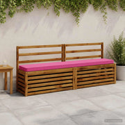 Cuscino per Panchina a 1 Pezzo VUGHT 100% Poliestere Rosa 950984