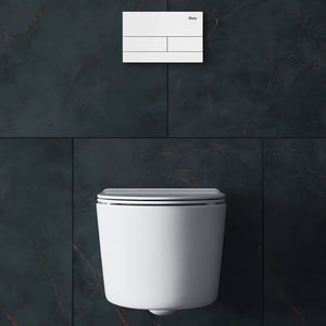 Telaio Wc Da Incasso K011a-q Rea T White Glass