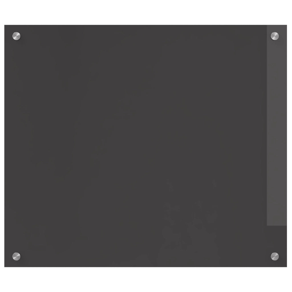 Schienale Cucina Grigio Scuro 70x60x0,6 cm in Vetro Temperato