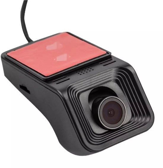 Custodia auto per videoregistratore con risoluzione 1080P, compatibilità con Android, registrazione automatica, registrazione video in HD con funzione ADAS.