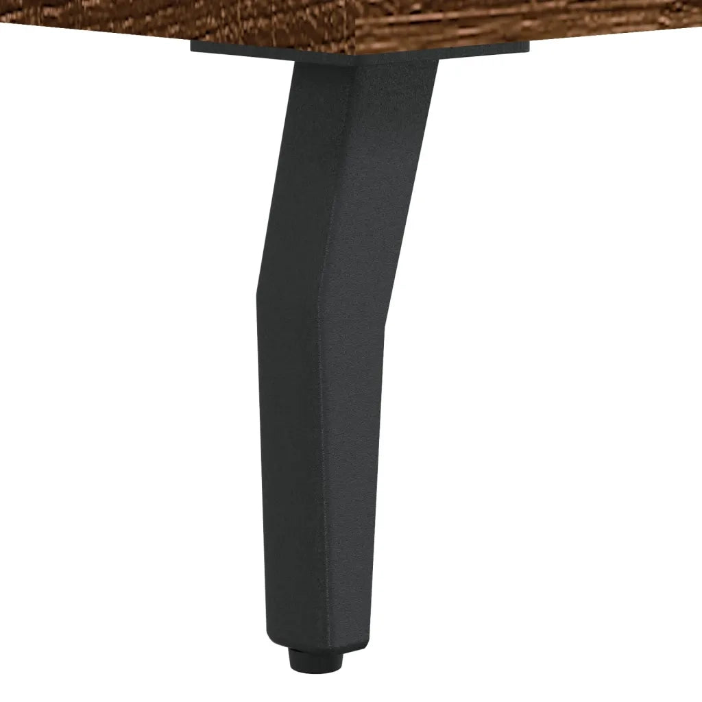 Tavolino da Salotto Rovere Marrone 50x50x40cm Legno Multistrato 829442