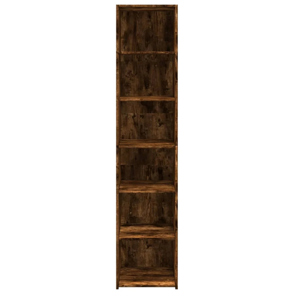 Buffet credenza cassettiera armadio mobile contenitore organizer cucina soggiorno salotto alto 40 x 41 x 185 cm legno ingegnerizzato marrone 02_0033355