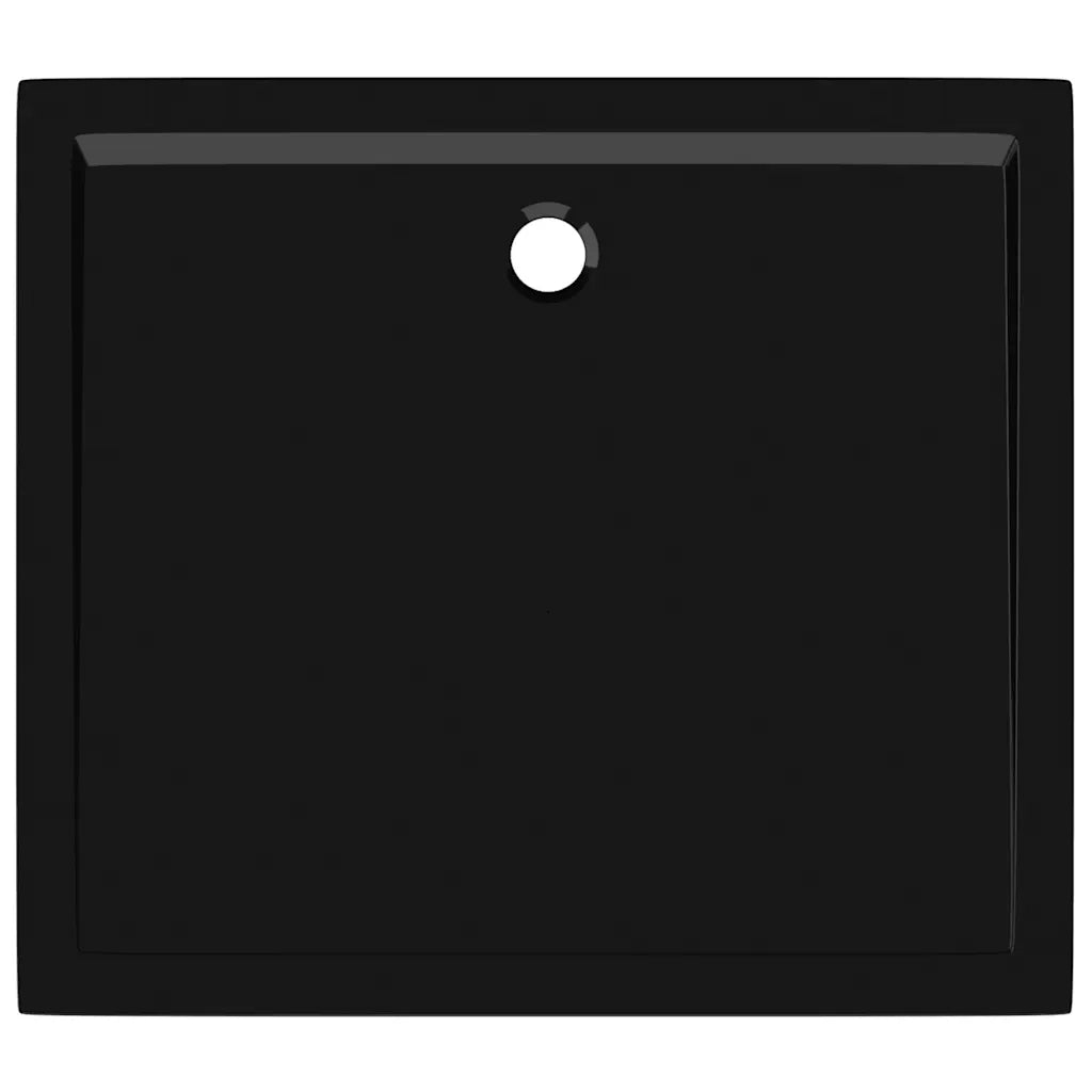 Piatto Doccia in ABS Rettangolare Nero 80x90 cm CFW4989563
