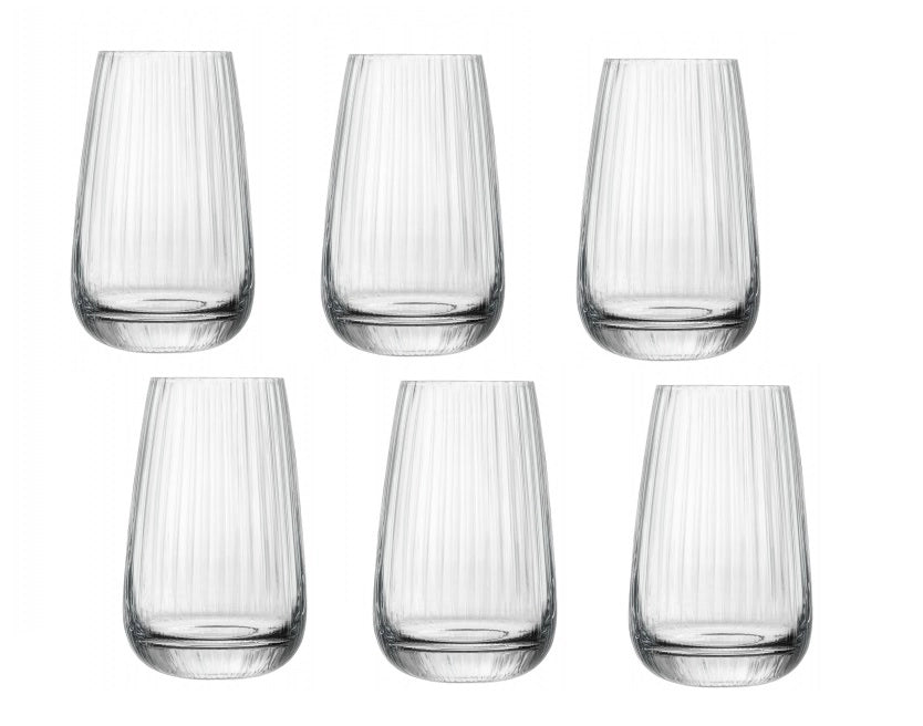 Set 6 Bicchieri Mixology Cocktail Cub Beverage in Vetro 51 cl Luigi Bormioli