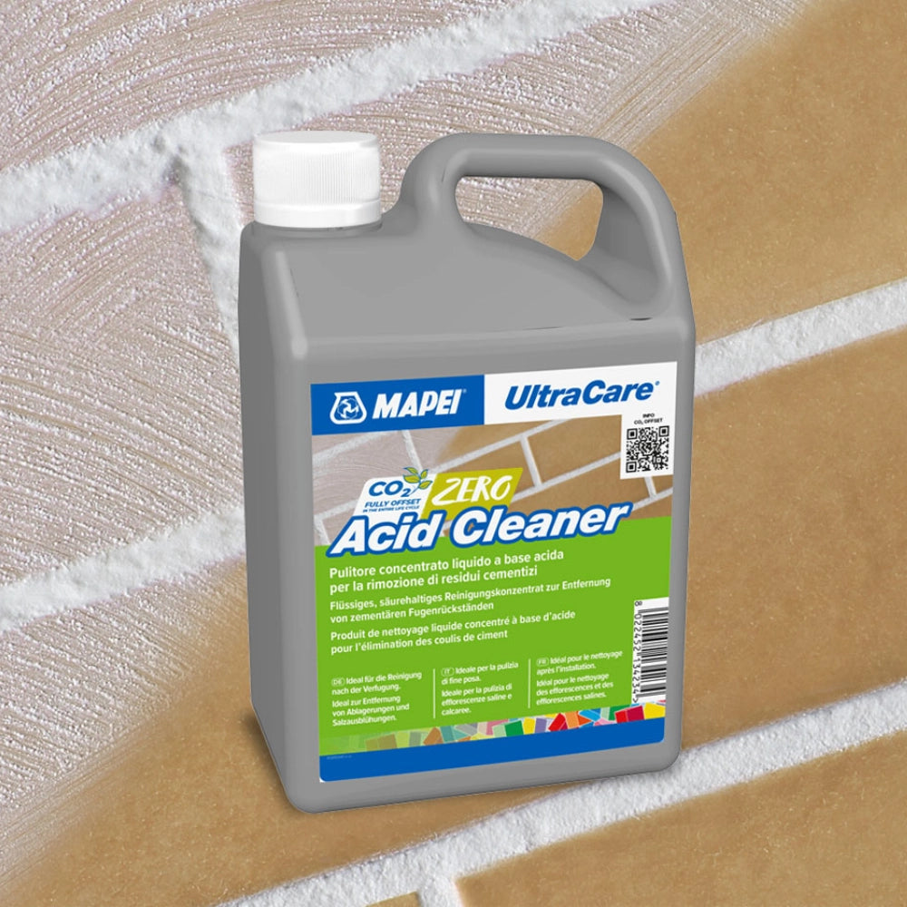 Ultracare acid cleaner pulitore liquido multiuso base acida gres piastrelle 1lt