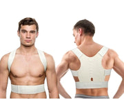 Supporto tutore a fascia con 12 magneti unisex correzione postura schiena spalle S/M