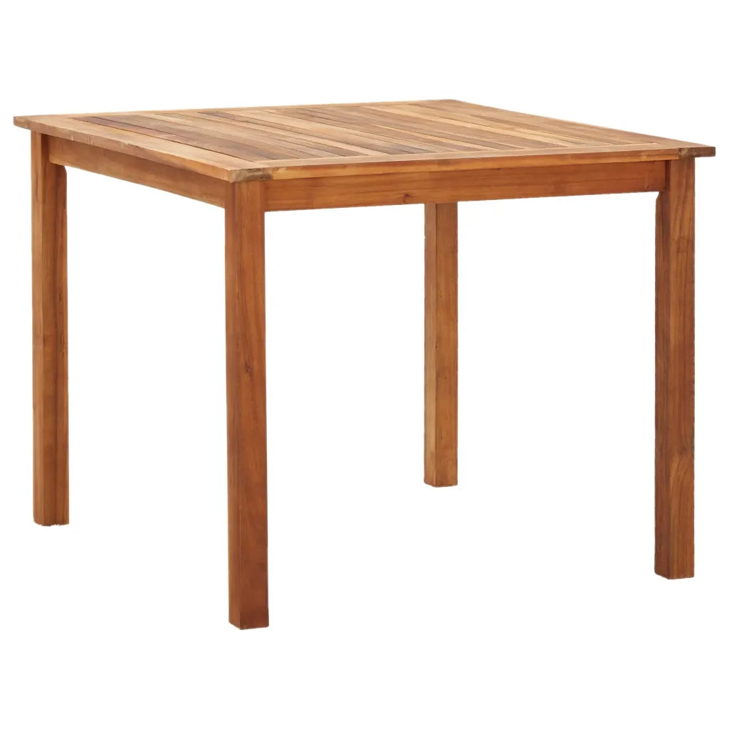Set Pranzo da Giardino 5 pz Polyrattan e Legno d'Acacia Grigio 46000