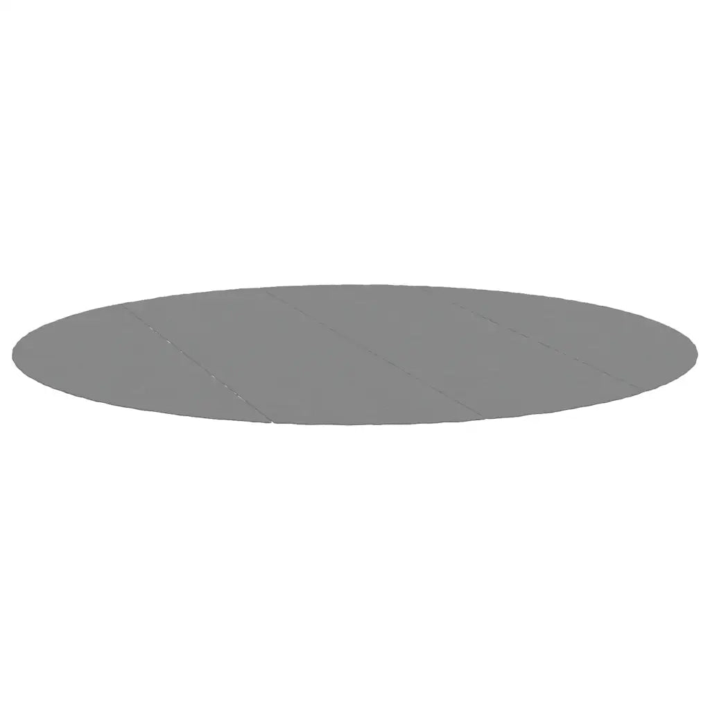 Telo Sotto Piscina Grigio Chiaro Ã˜428 cm Geotessile Poliestere