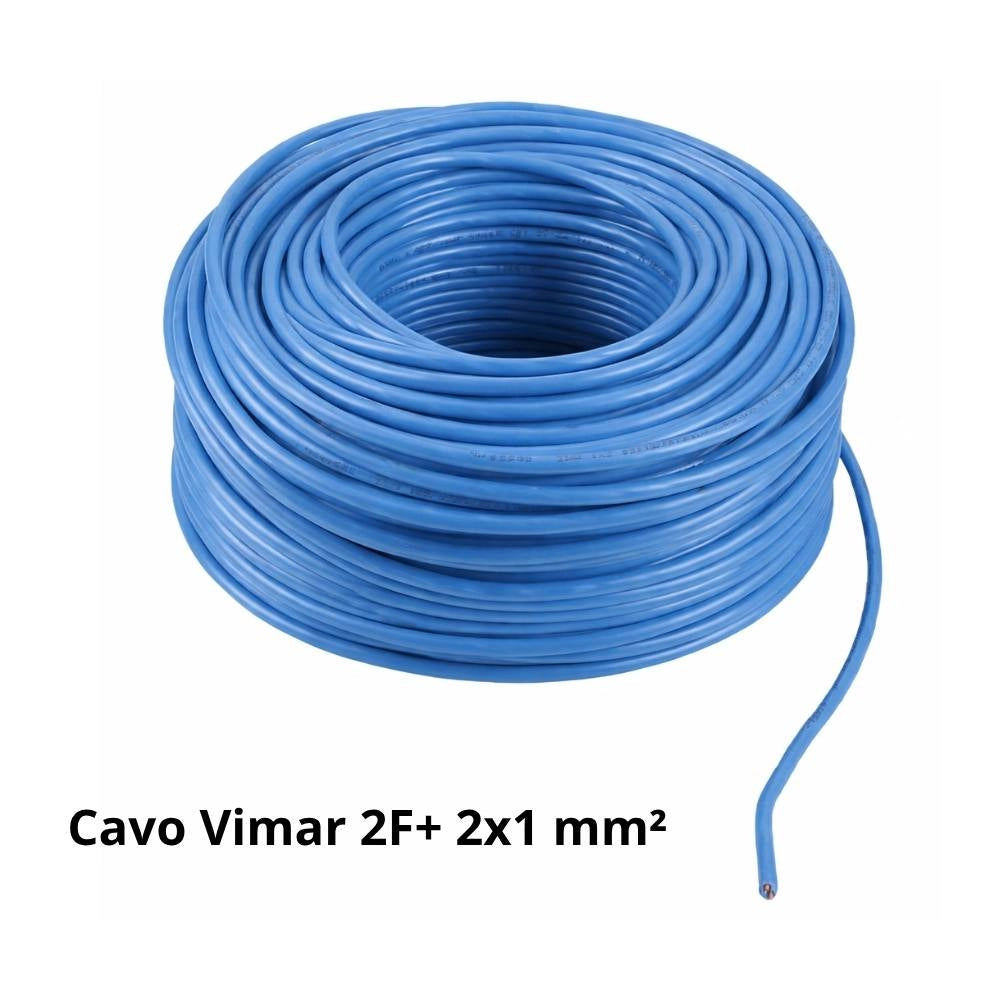 Cavo videocitofonia due fili 2x1 mm per impianti audio video