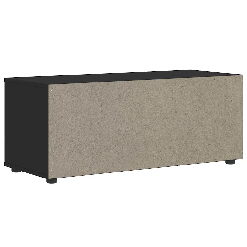 Mobile TV VISNES Nero 100x40x38 cm in Legno Multistrato 4108293