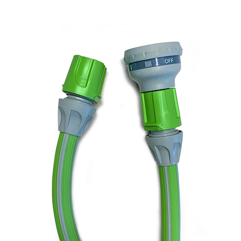 Idroeasy, Tubo Acqua Estensibile da Giardino 15 Metri, Diametro 5/8", Tubo Irrigazione Estendibile x3 Volte, Anti Nodo e Anti Torsione, Atossico, Leggero, Salvaspazio e Riciclabile, Made in Italy
