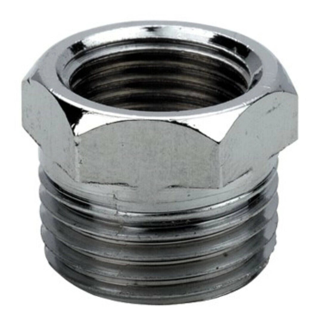 Riduzione Esagonale Ottone Cromato 3/8X1/2 Set 5 Pezzi - Idrobric