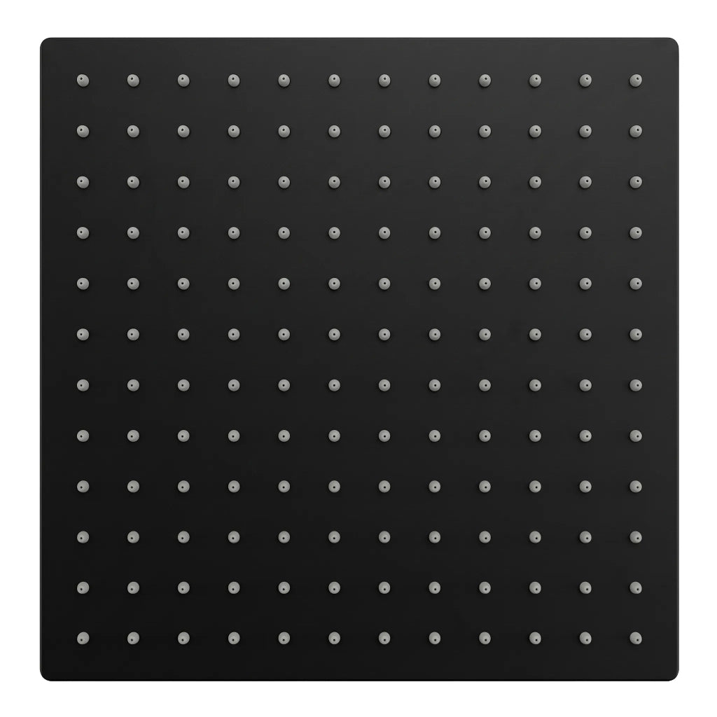 Soffione Doccia Quadrato Rea Js-p015b 30cm Black