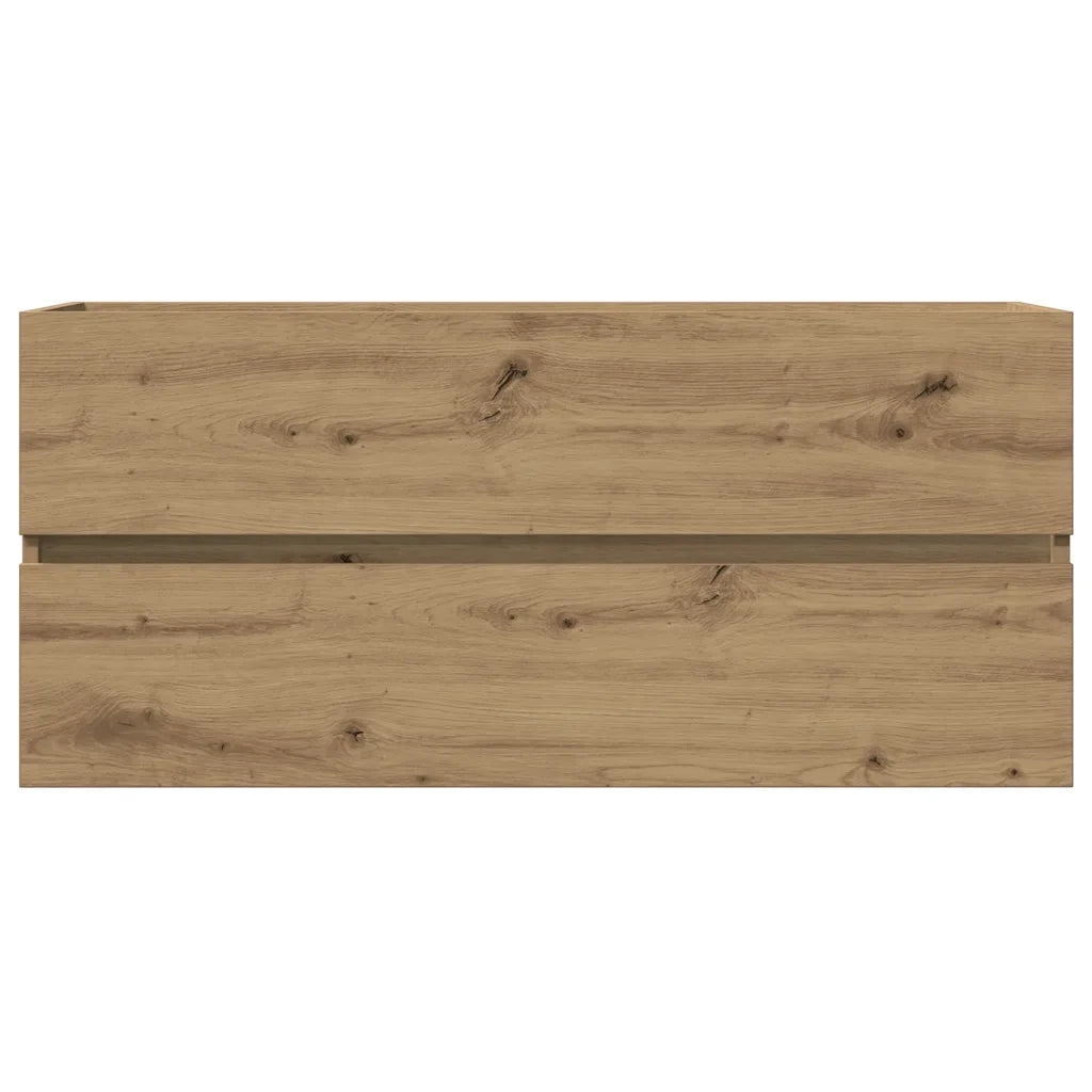Mobile Lavabo Rovere Artigianale 100x38,5x45 cm Multistrato