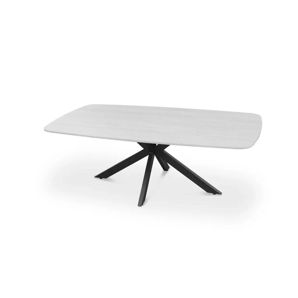 Tavolini ARVENA – Tavolino rettangolare 130x70 cm – 5 colori pietra e marmo – Design contemporaneo